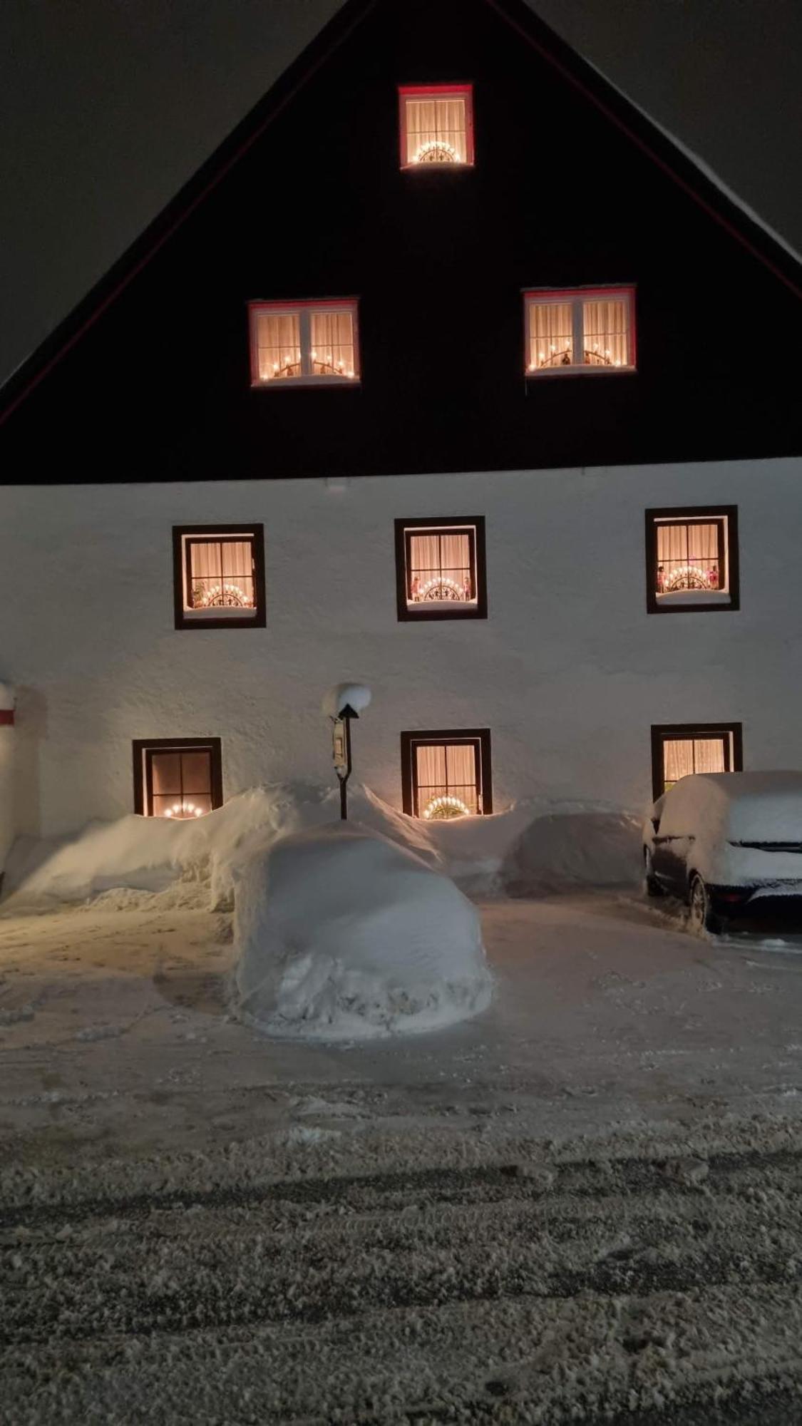 Ferienwohnung Haus Blach Oberwiesenthal Exterior foto