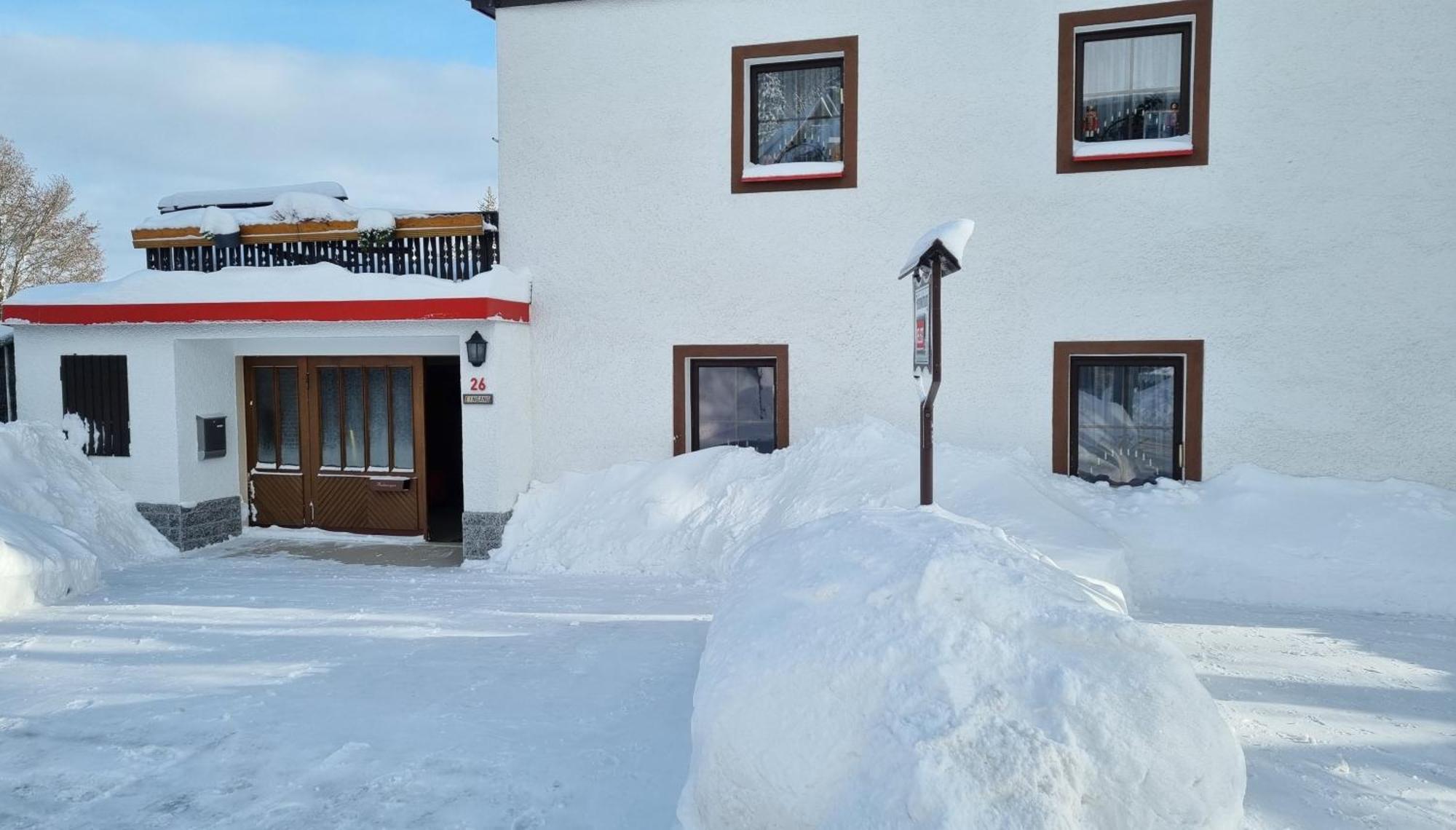 Ferienwohnung Haus Blach Oberwiesenthal Exterior foto