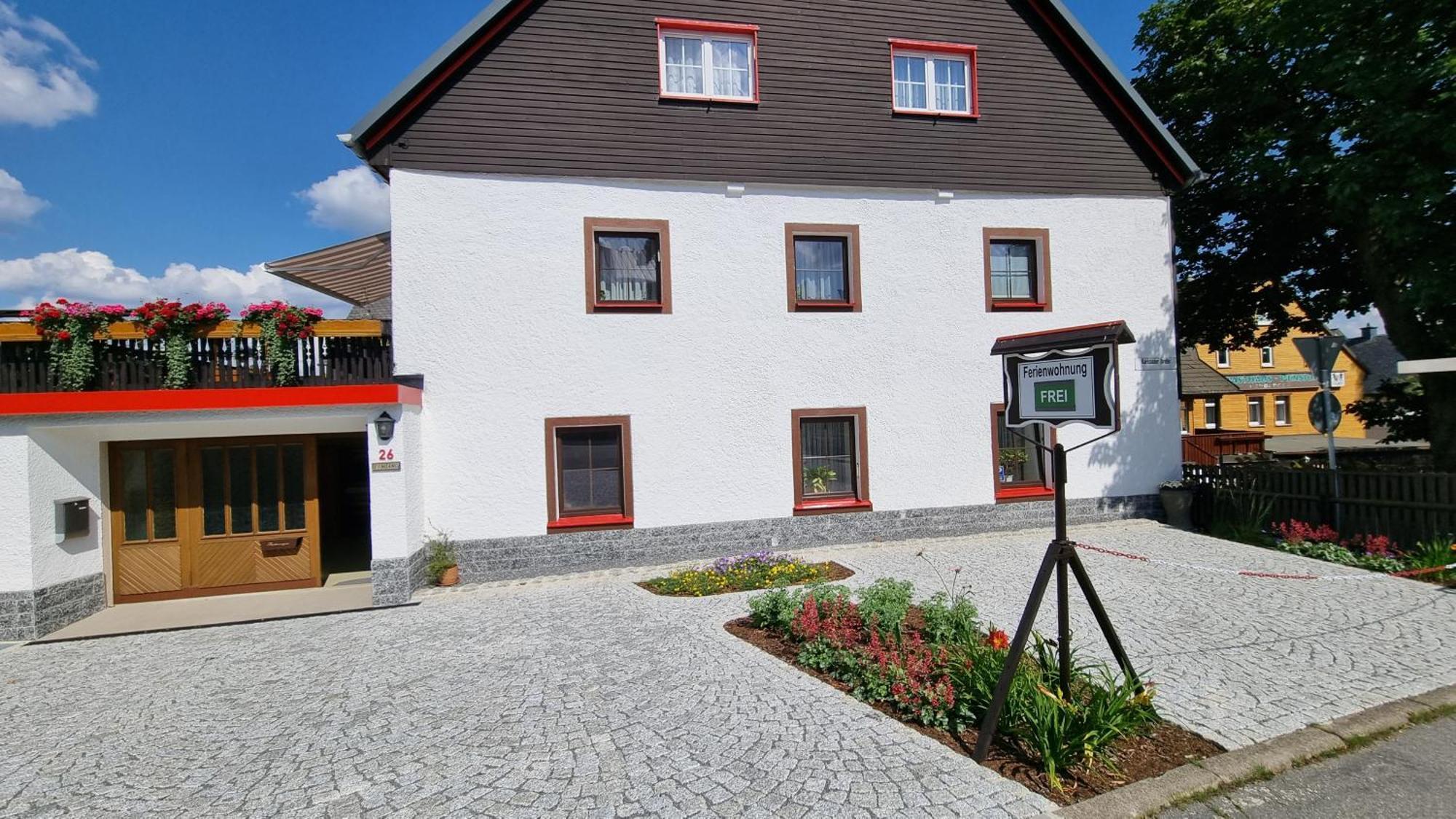 Ferienwohnung Haus Blach Oberwiesenthal Exterior foto